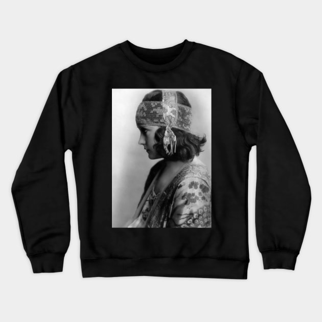 Ready For Her Closeup Crewneck Sweatshirt by SILENT SIRENS